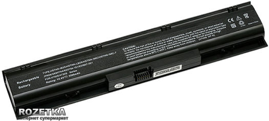 Акция на Аккумулятор PowerPlant HSTNN-IB2S для HP ProBook 4730s (14.4V/5200mAh/6Cells) (NB00000278) от Rozetka UA