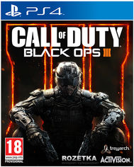 Акція на Игра Call of Duty: Black Ops III для PS4 (Blu-ray диск, Russian version) від Rozetka UA