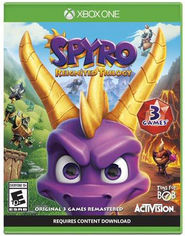 Акція на Игра Spyro Reignited Trilogy для Xbox One (Blu-ray диск, English version) від Rozetka UA