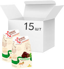 Акція на Упаковка конфет Корисна Кондитерська Желейное наслаждение со стевией 150 г х 15 шт (4820158920502) від Rozetka UA