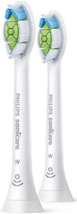 Акция на Насадка для электрической зубной щетки Philips Sonicare W Optimal White HX6062/10 от Stylus