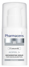 Акция на Лечебная ночная сыворотка для депигментации кожи Pharmaceris W Acipeel 3x 30 мл (5900717147515) от Rozetka UA