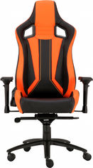 Акція на Кресло для геймеров GT Racer X-0715 Black/Orange від Rozetka UA