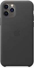 Акция на Панель Apple Leather Case для Apple iPhone 11 Pro Black (MWYE2ZM/A) от Rozetka UA