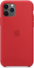 Акция на Панель Apple Silicone Case для Apple iPhone 11 Pro (PRODUCT) Red (MWYH2ZM/A) от Rozetka UA
