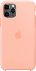 Акція на Панель Apple Silicone Case для Apple iPhone 11 Pro Grapefruit (MY1E2ZM/A) від Rozetka UA