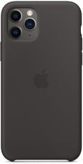 Акція на Панель Apple Silicone Case для Apple iPhone 11 Pro Black (MWYN2ZM/A) від Rozetka UA