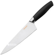 Акция на Кухонный нож Fiskars Functional Form+ поварской 20 см Black (1016007) от Rozetka UA