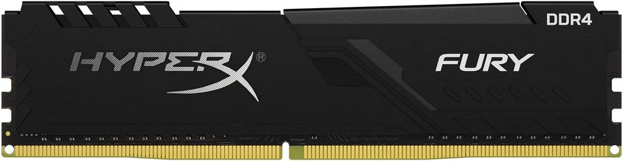 Акція на Оперативная память HyperX DDR4-3200 16384MB PC4-25600 Fury Black (HX432C16FB4/16) від Rozetka UA