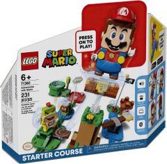 Акция на LEGO 71360 Super Mario Приключения вместе с Марио. Стартовый набор от MOYO