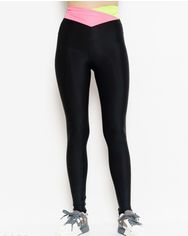 Акція на Спортивные штаны ISSA PLUS 9991  M черный/розовый від Issaplus
