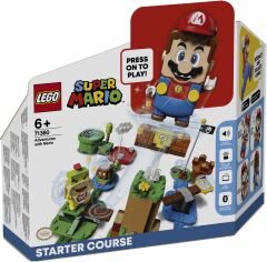 Акция на Конструктор LEGO Super Mario Приключения вместе с Марио. Стартовый набор (71360) от Будинок іграшок