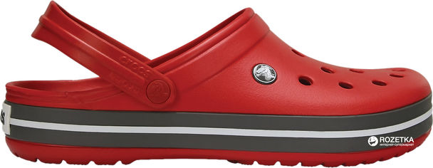 Акция на Сабо Crocs Jibbitz Crocband 11016-6EN-M10/W12 43-44 27.2 см Красные (887350870152) от Rozetka UA