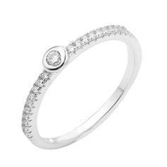 Акция на Серебряное кольцо с фианитами 000130692 16.5 размера от Zlato