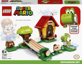 Акция на Конструктор LEGO Super Mario Дом Марио и Йоши. Дополнительный набор (71367) от Будинок іграшок