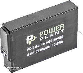 Акція на Аккумулятор PowerPlant для GoPro ASBBA-001 2710 мАч, Li-ion (CB970155) від Rozetka UA