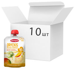 Акція на Упаковка органического напитка Semper Dryckis Манго-яблоко 150 мл х 10 шт (17310100402124) від Rozetka UA