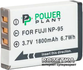 Акція на Aккумулятор PowerPlant для Fuji NP-95 (DV00DV1191) від Rozetka UA
