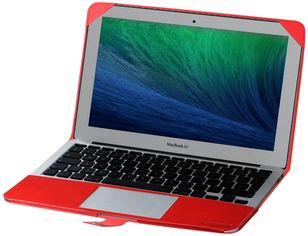 Акція на Чехол-накладка для ноутбука Promate MacLine-Air 11" MacBook Air 11" Red (macline-air11.red) від Rozetka UA