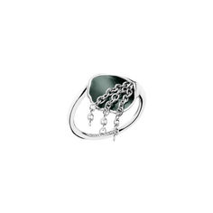 Акція на Кольцо из серебра с эмалью, размер 18 (1531105) від Allo UA
