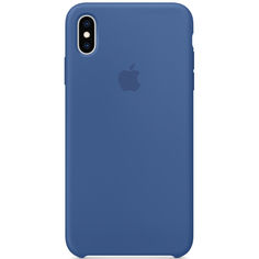 Акція на Чехол Apple Silicone Case Delft Blue для iPhone XS Max (MVF62ZM/A) від Allo UA