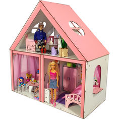 Акція на Кукольный домик FANA Особняк для Барби с мебелью (3104) від Allo UA