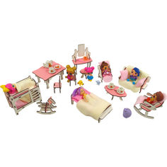 Акція на Набор мебели FANA для кукол LOL 12 предметов (1102) від Allo UA