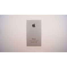 Акция на Защитное стекло DK-Case для Apple iPhone 5/5S глянец back (silver) от Allo UA