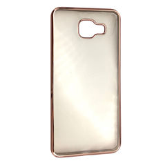 Акция на Чехол-накладка DK-Case силикон с хром бортами для Samsung A710 (rose gold) от Allo UA