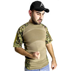 Акция на Тактическая футболка ESDY A424 Camouflage XXL от Allo UA