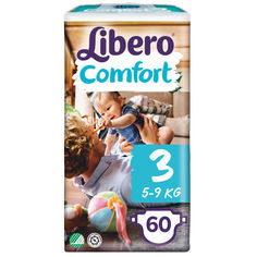Акция на Подгузники детские Libero Comfort 3 (60) (7322541083551) от Allo UA