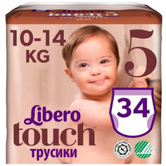 Акція на Подгузники-трусики детские Libero Touch Pants 5 (34) (7322541092003) від Allo UA