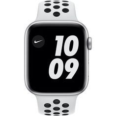 Акція на Смарт-часы Apple Watch Nike Series 6 GPS, 44mm Silver Aluminium Case with Pure Platinum/Black Nike Sport Band (MG293) від Allo UA