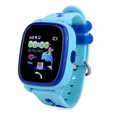 Акція на Смарт-часы Smart Baby Watch Df25 Blue від Allo UA