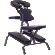 Акция на Массажное кресло (стул) с сумкой Relax HY-1002 Черное от Allo UA