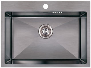Акция на Кухонная мойка IMPERIAL D5843BL PVD Black Handmade 2.7/1.0 мм (IMPD5843BLPVDH10) от Rozetka UA