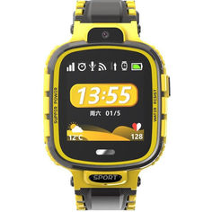 Акция на Смарт-часы Smart Baby Df45 Black-Yellow от Allo UA
