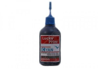 Акція на Ультрахромные чернила Lucky-Print для Epson R800 Cyan (100 ml) від Lucky Print UA