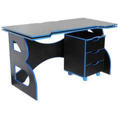 Акция на Стол компьютерный Barsky Game Blue HG-06/CUP-06 от Allo UA