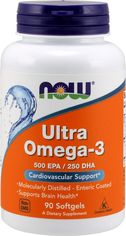 Акция на Жирные кислоты Now Foods Ultra Omega-3 90 желатиновых капсул (733739016614) от Rozetka UA