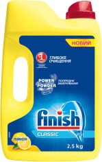 Акция на Порошок для мытья посуды в посудомоечной машине FINISH Лимон 2.5 кг (8594002681500) от Rozetka