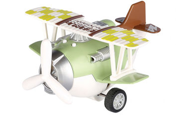 Акція на Самолет металический инерционный Same Toy Aircraft зеленый SY8016AUt-2 від Podushka