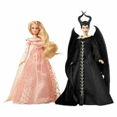 Акция на Набор Кукол Малефисента и Аврора из фильма 2019 года 29 см Disney Maleficent and Aurora Doll Set от Allo UA