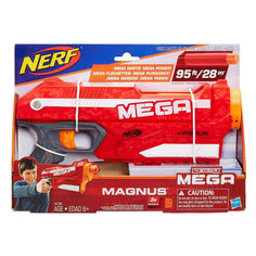Акция на Бластер с мягкми пулями Магнус - Magnus, Blaster, Mega, Nerf, Hasbro (A4887) от Allo UA