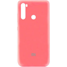 Акция на Чехол Silicone Cover My Color Full Protective (A) для Xiaomi Redmi Note 8T Розовый / Peach от Allo UA