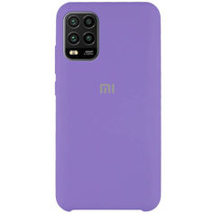 Акція на Чехол Silicone Cover (AAA) для Xiaomi Mi 10 Lite Фиолетовый / Violet від Allo UA