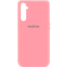 Акция на Чехол Silicone Cover My Color Full Protective (A) для Realme 6 Розовый / Pink от Allo UA