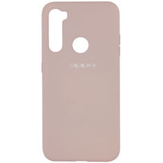 Акция на Чехол Silicone Cover Full Protective (A) для OPPO Realme C3 Розовый / Pink Sand от Allo UA