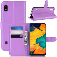 Акция на Чехол-книжка Litchie Wallet для Samsung A102 Galaxy A10e Violet от Allo UA
