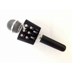 Акция на Микрофон-Караоке Bluetooth WSTER WS-1688 Black от Allo UA